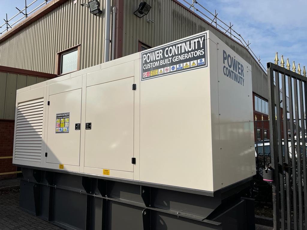 power continuity white silent generator