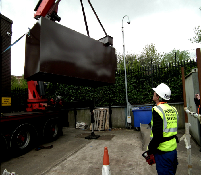 power continuity engineer supervising fuel tank removal.png